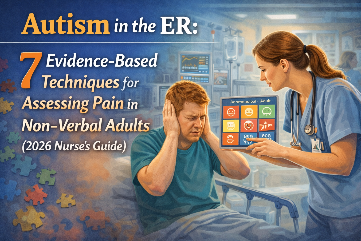 Master Autism in the ER: 7 Evidence-Based Techniques for Assessing Pain in Non-Verbal Adults (2026 Nurse's Guide).