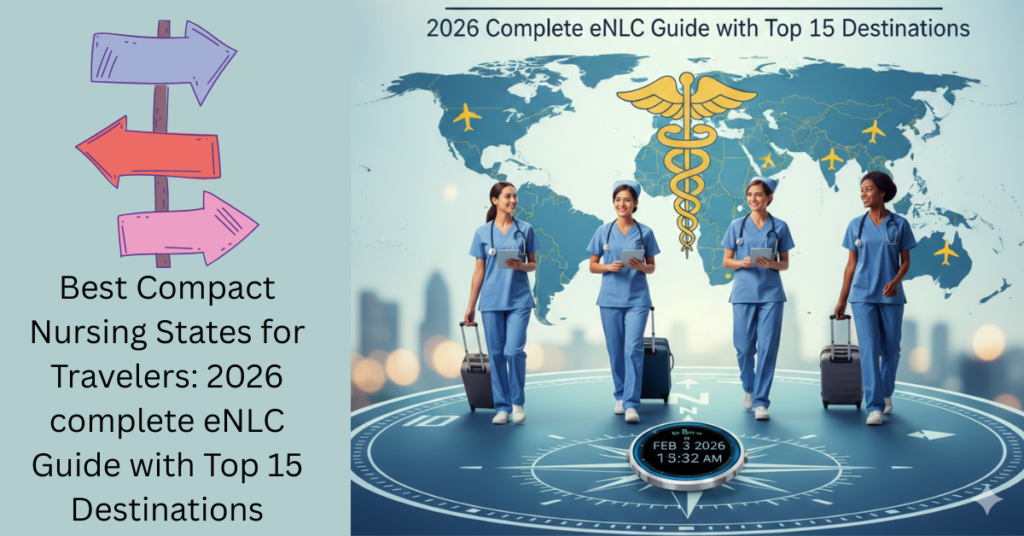Best Compact Nursing States for Travelers: 2026 complete eNLC Guide ...