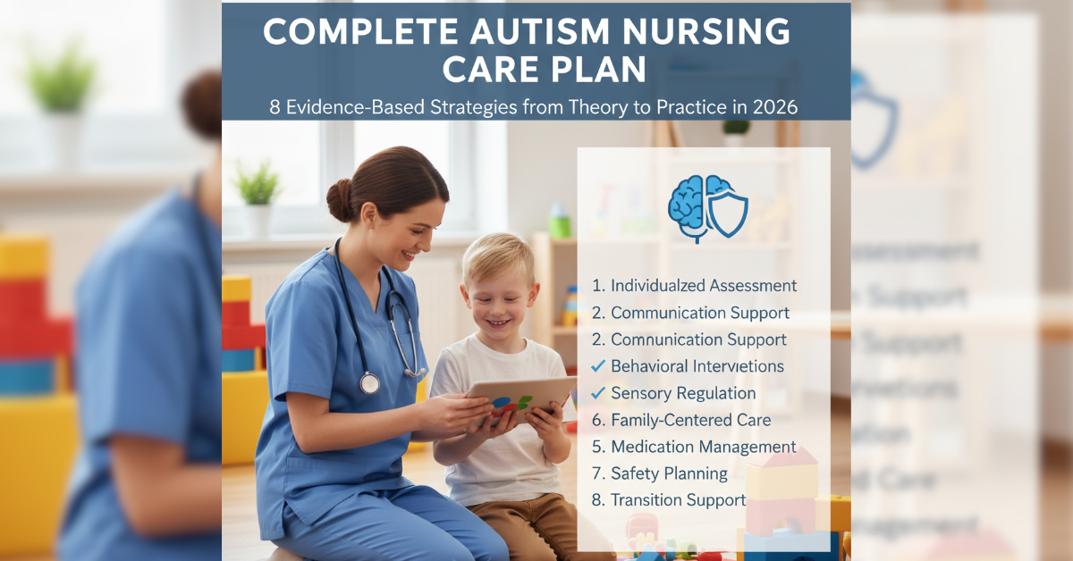 Master Complete Autism Nursing Care Plan: 8 Evidence-Based Strategies from Theory to Practice in 2026.