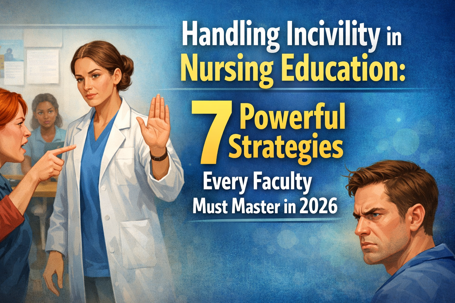 Discover Handling Incivility in Nursing Education: 7 Powerful Strategies Every Faculty Must Master in 2026.