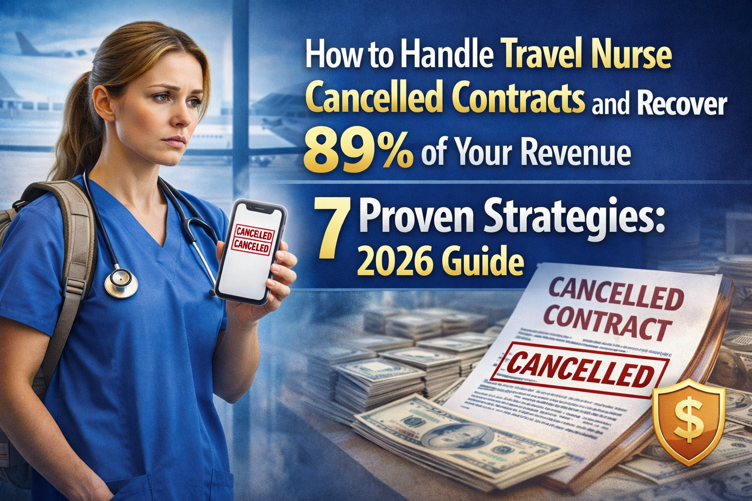 Learn 2026 Guide: How to Handle Travel Nurse Cancelled Contracts and Recover 89% of Your Revenue 7 Proven Strategies.