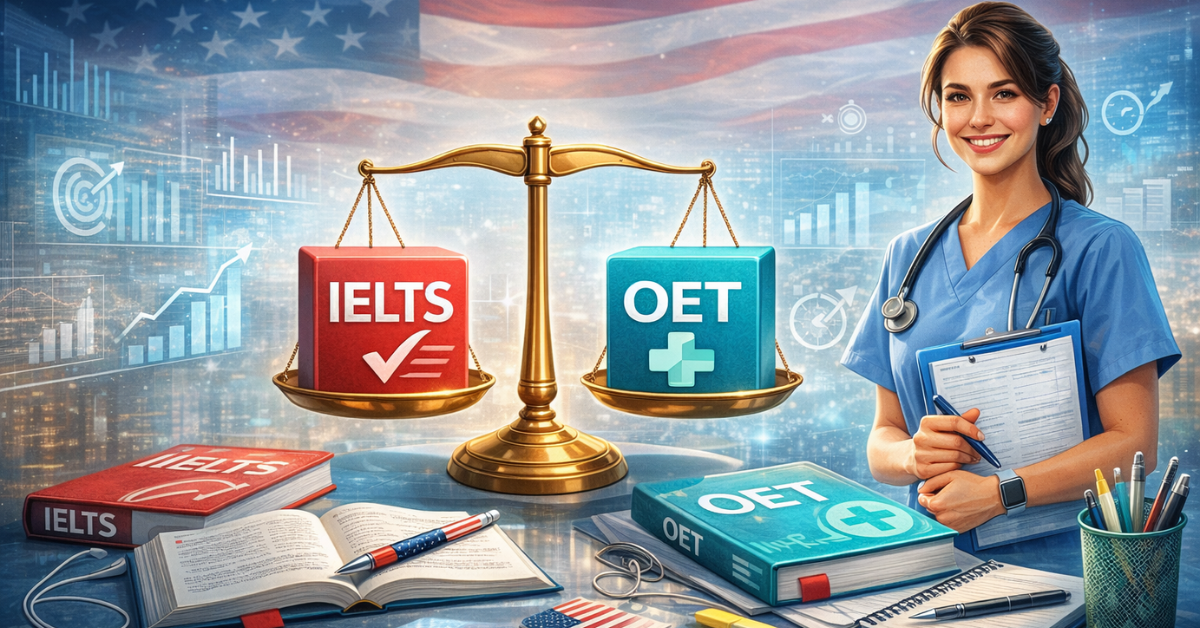 Discover IELTS vs OET for Nurses 2026 to Become US Nurse: Which English Test Has Higher Pass Rates and Better Career Value?