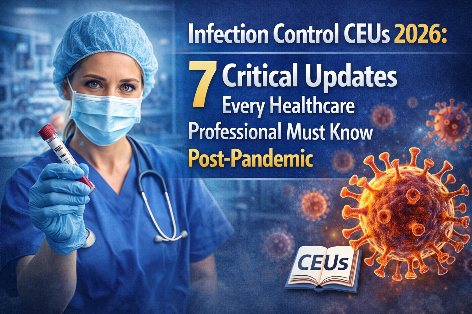 Discover 2026 Infection Control CEUs: 7 Critical Updates Every Healthcare Professional Must Know Post-Pandemic.