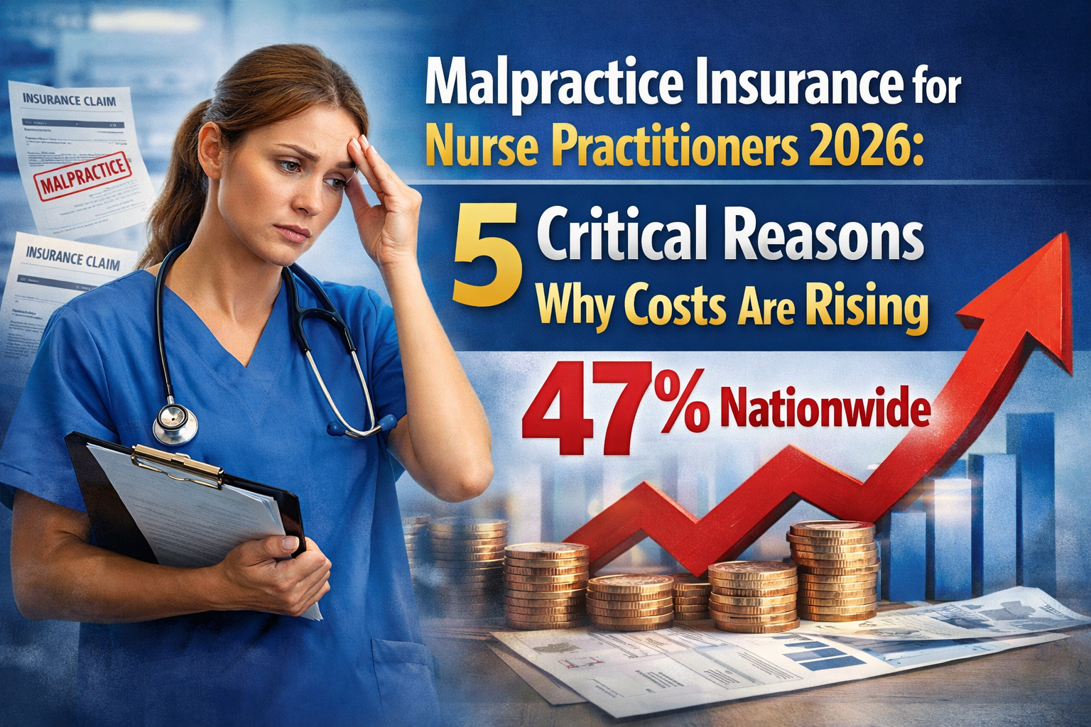 Discover 2026 Malpractice Insurance for Nurse Practitioners: 5 Critical Reasons Why Costs Are Rising 47% Nationwide.