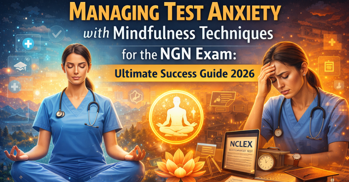 Learn Ultimate Success Guide 2026: Managing Test Anxiety with Mindfulness Techniques for the NGN Exam.