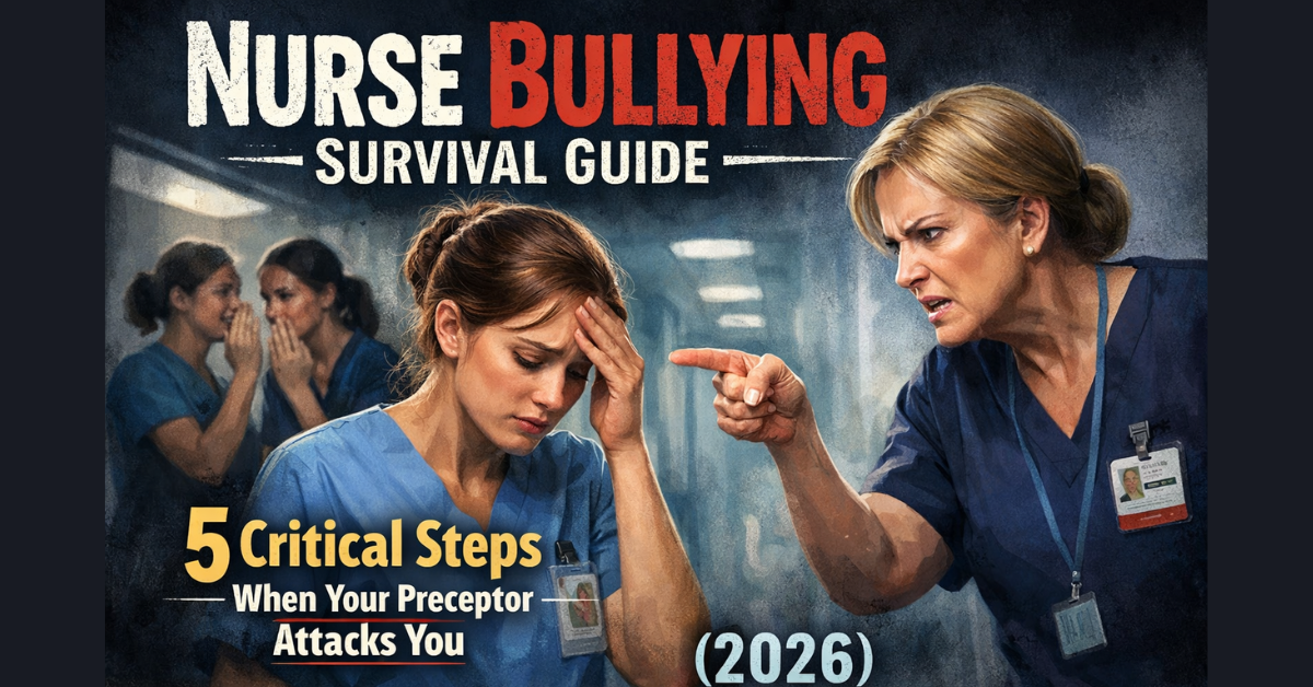 What is Nurse Bullying Survival Guide: 5 Critical Steps When Your Preceptor Attacks You (2026).