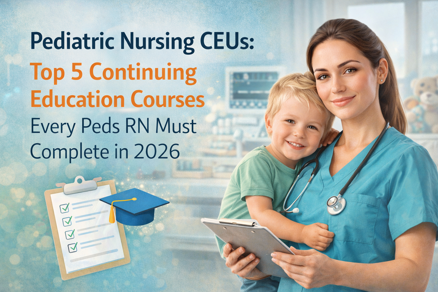 Explore Pediatric Nursing CEUs: Top 5 Continuing Education Courses Every Peds RN Must Complete in 2026.