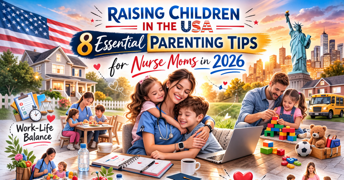 Discover Raising Children in the USA: 8 Essential Parenting Tips for Nurse Moms in 2026.