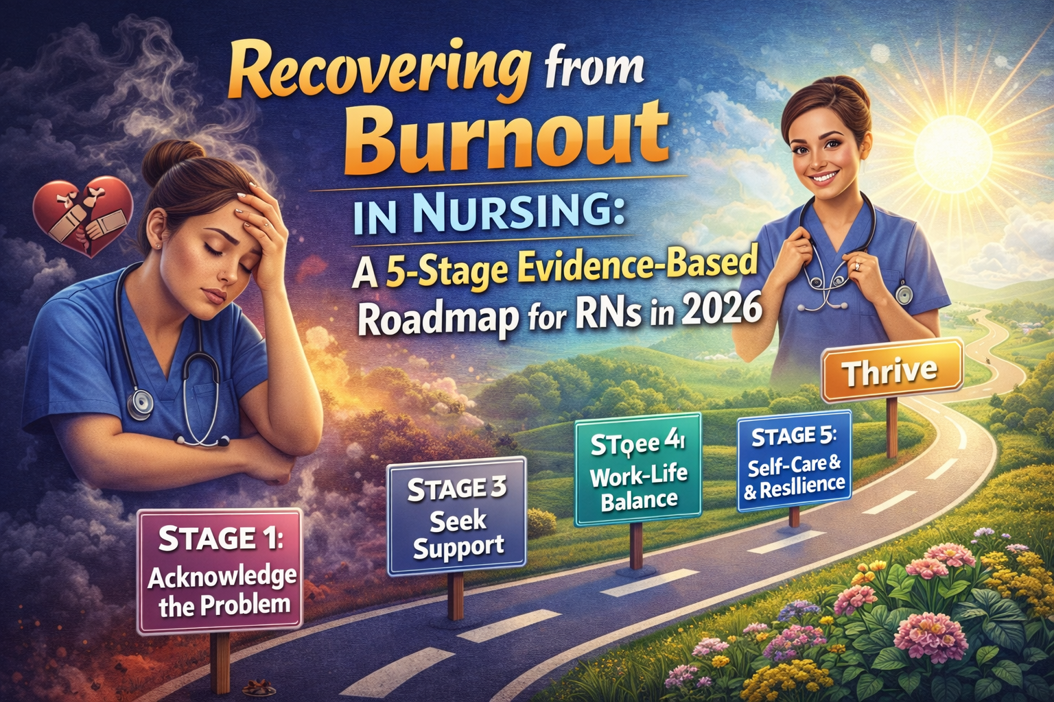 Discover Recovering from Burnout In Nursing: A 5-Stage Evidence-Based Roadmap for RNs in 2026.