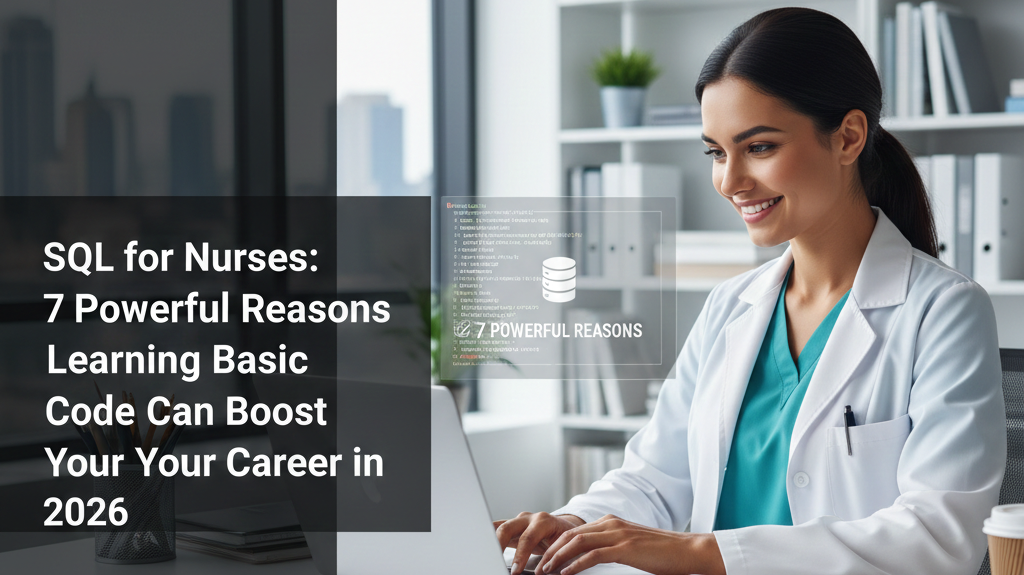 Discover SQL for Nurses: 7 Powerful Reasons Learning Basic Code Can Boost Your Career in 2026.