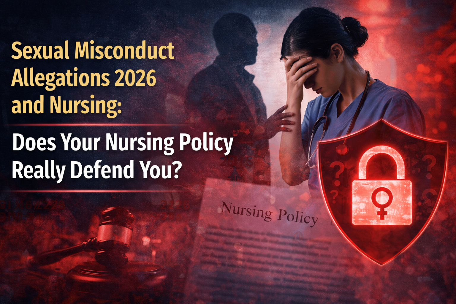 Facing Sexual Misconduct Allegations 2026 and Nursing: Does Your Nursing Policy Really Defend You?