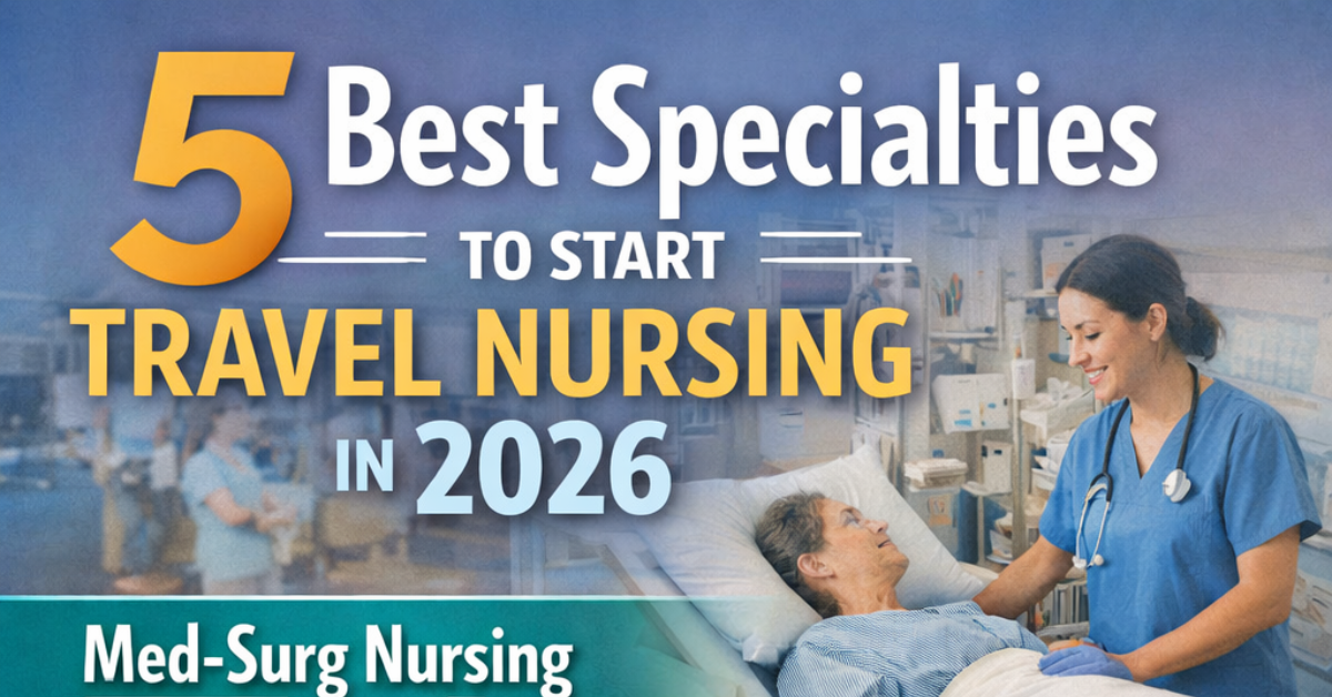 Discover Top 5 Specialties for First-Time Travel Nurses 2026: Essential Guide to Launching Your Travel Career.
