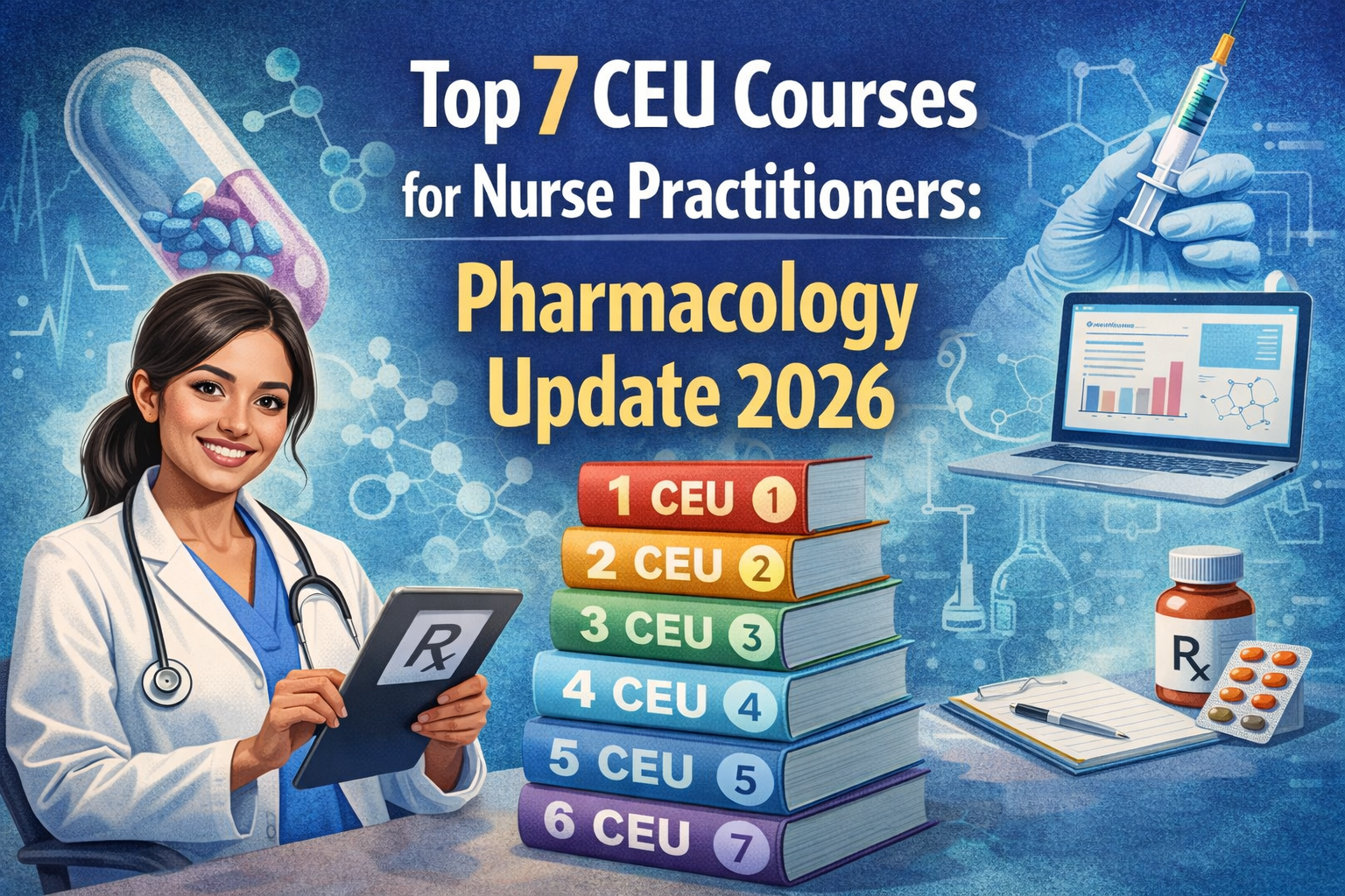 Discover the Top 7 CEU Courses for Nurse Practitioners: Pharmacology Update 2026.