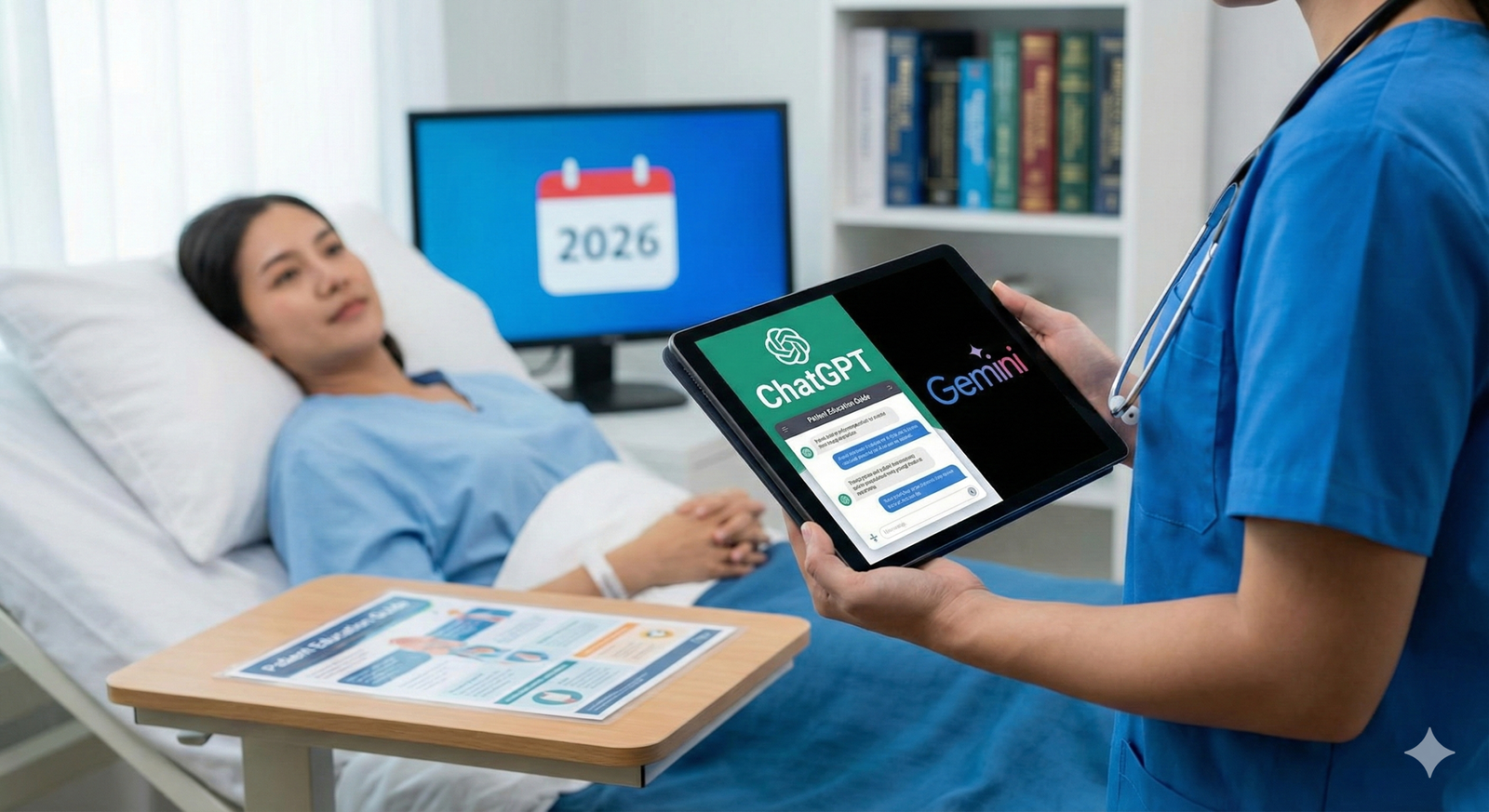 Master Using ChatGPT and Gemini for Patient Education Materials for Nursing: A Nurse's Guide in 2026. Essential 2026 manual for nurses on AI equipment, compliance, and nice practices.