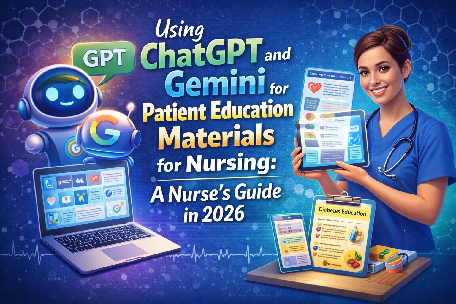 Master Using ChatGPT and Gemini for Patient Education Materials for Nursing: A Nurse's Guide in 2026.