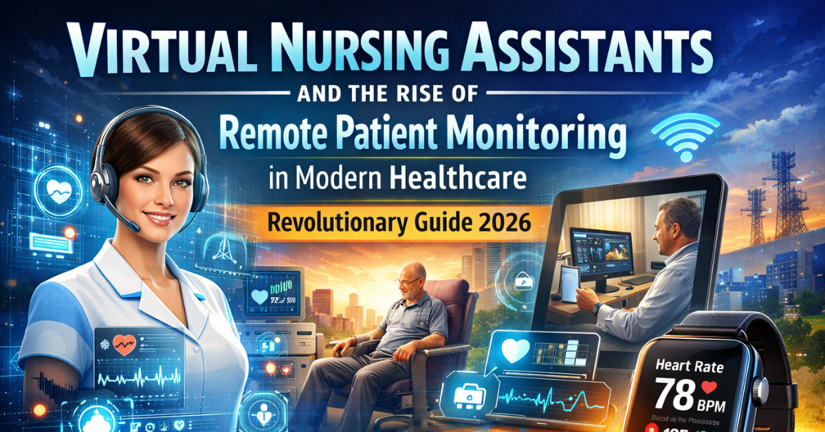 Explore Virtual Nursing Assistants and the Rise of Remote Patient Monitoring in Modern Healthcare: Revolutionary Guide 2026.