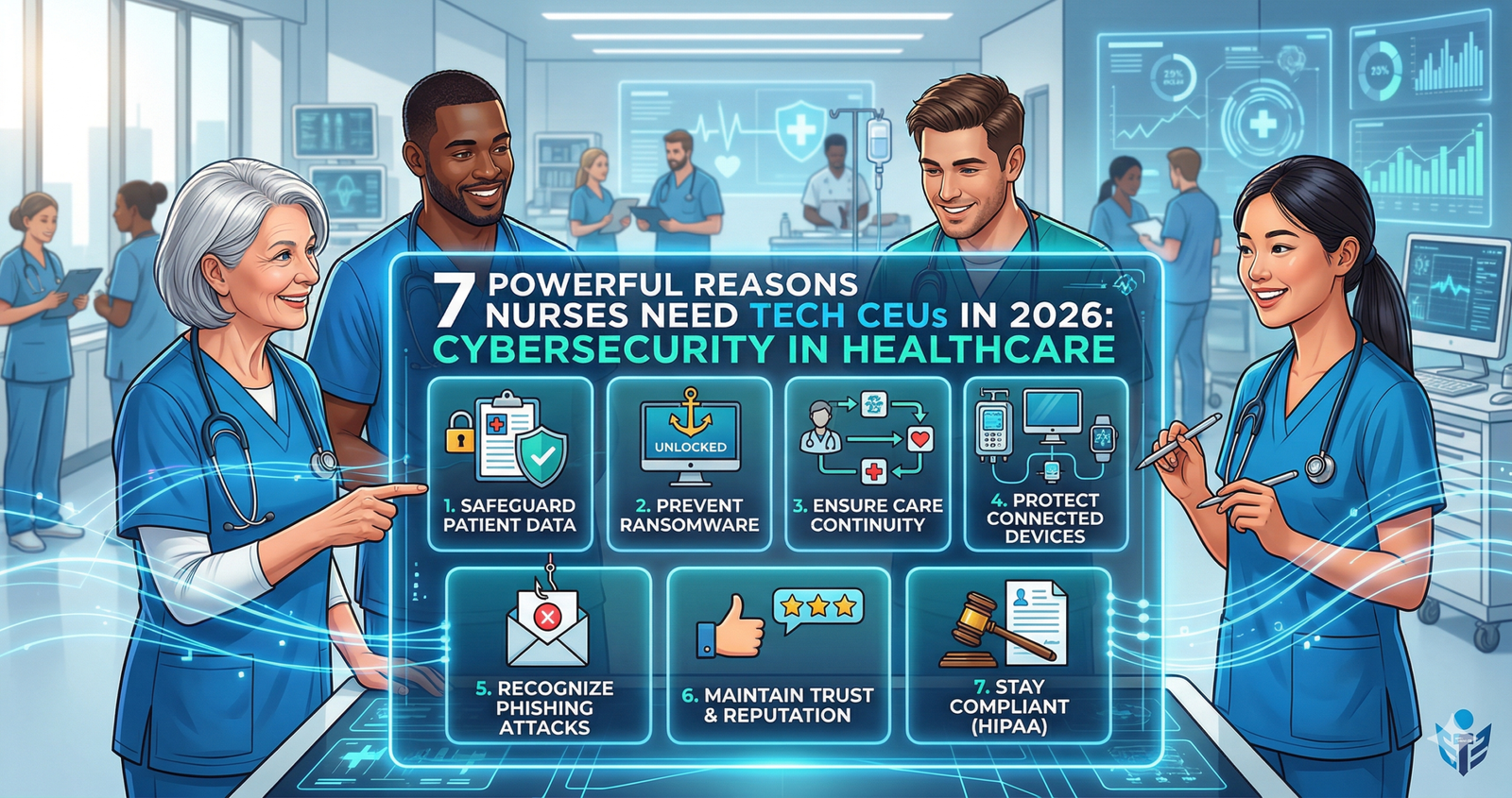 Discover Cybersecurity in Healthcare: 7 Powerful Reasons Nurses Need Tech CEUs in 2026