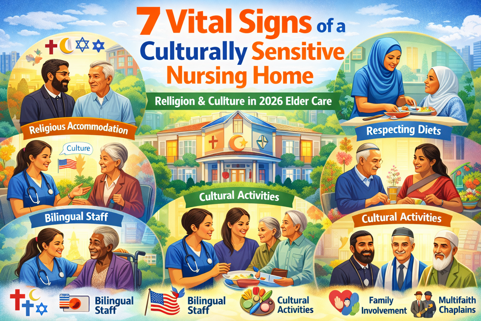Discover 7 Vital Signs of a Culturally Sensitive Nursing Home: Religion & Culture in 2026 Elder Care.