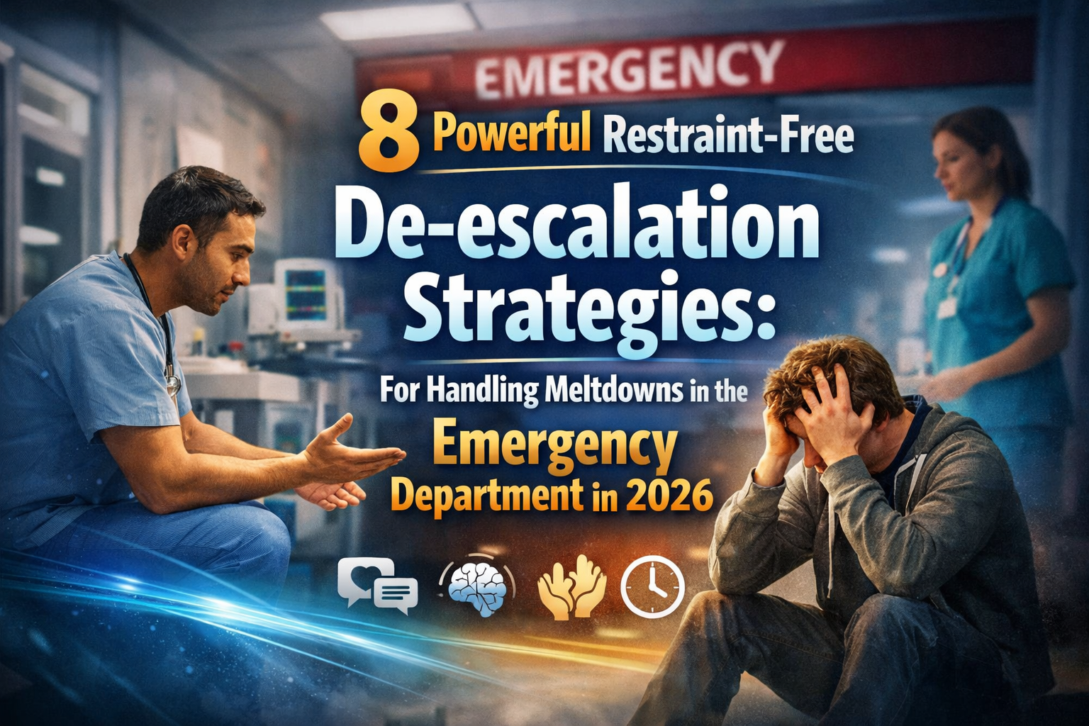 Explore 8 Powerful Restraint-Free De-escalation Strategies for Handling Meltdowns in the Emergency Department in 2026.