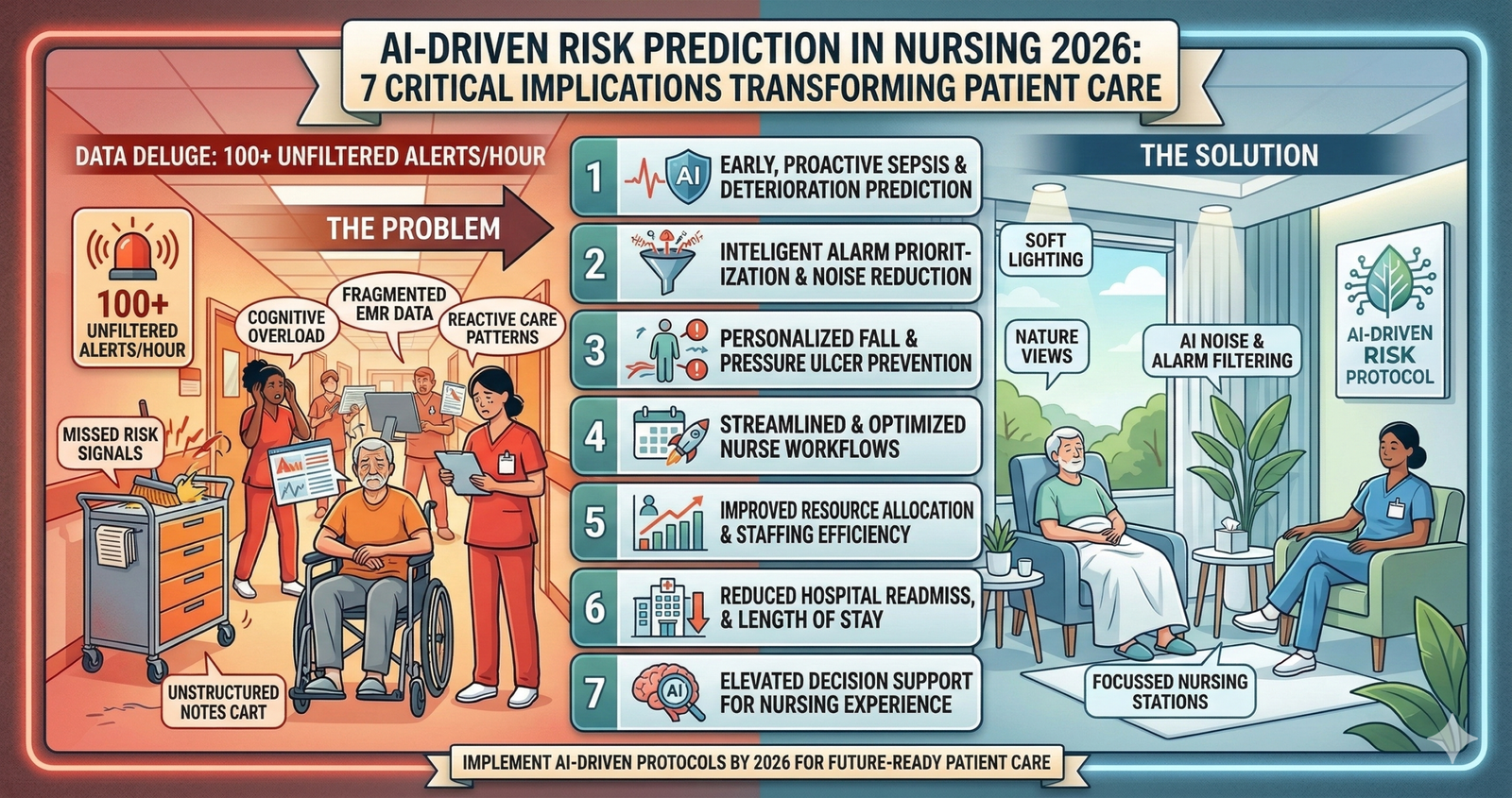 Discover AI-Driven Risk Prediction in Nursing 2026: 7 Critical Implications Transforming Patient Care.