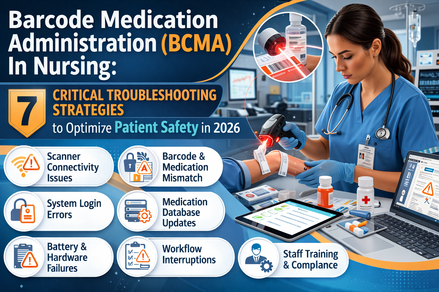 Master Barcode Medication Administration (BCMA) In Nursing: 7 Critical Troubleshooting Strategies to Optimize Patient Safety in 2026.