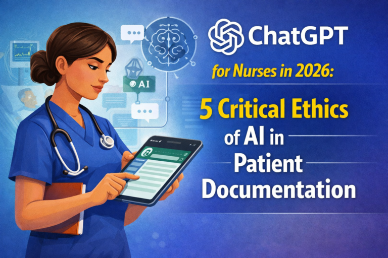 ChatGPT for Nurses in 2026: 5 Critical Ethics of AI in Patient ...