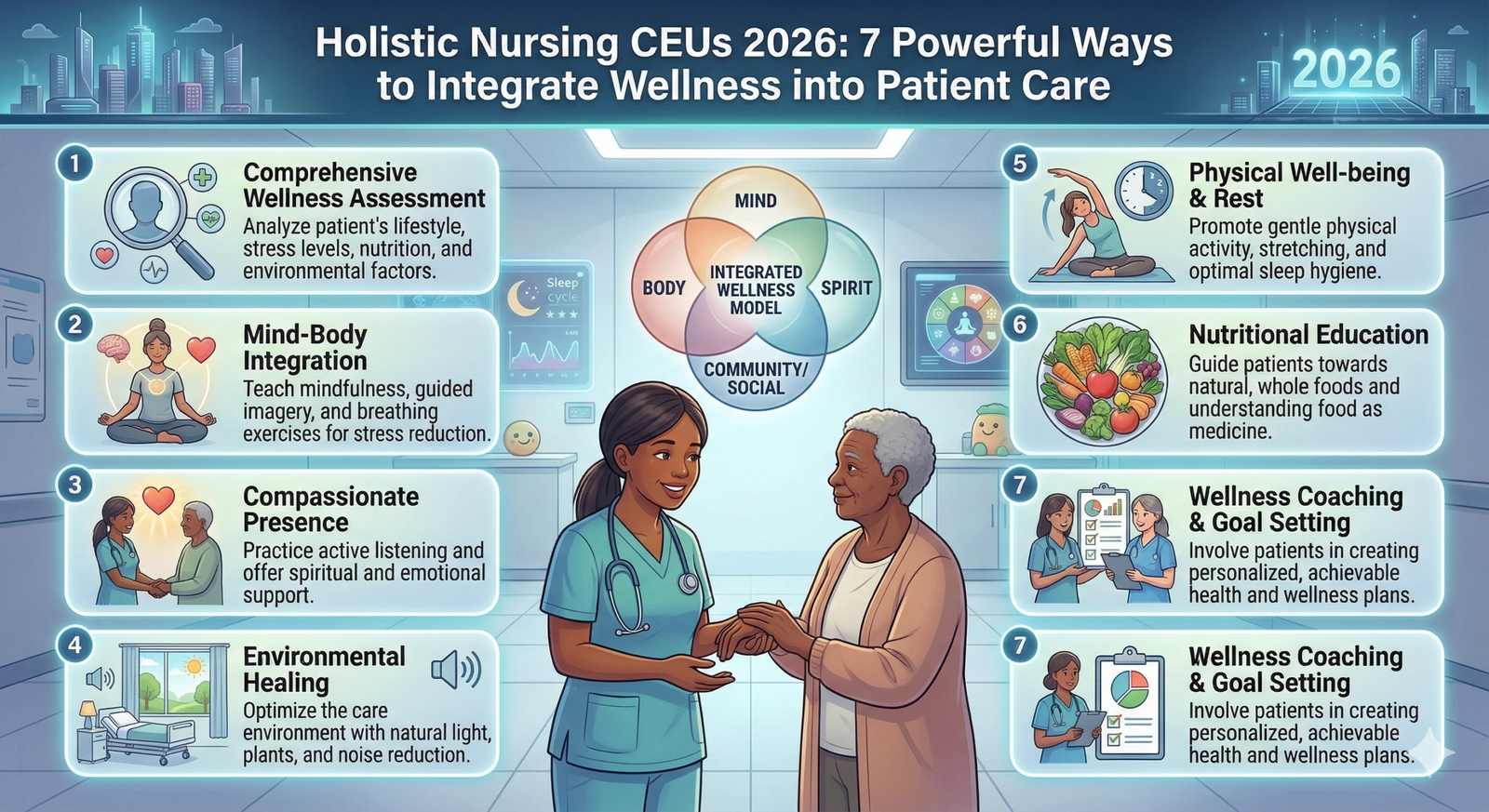 Discover Holistic Nursing CEUs 2026: 7 Powerful Ways to Integrate Wellness into Patient Care.