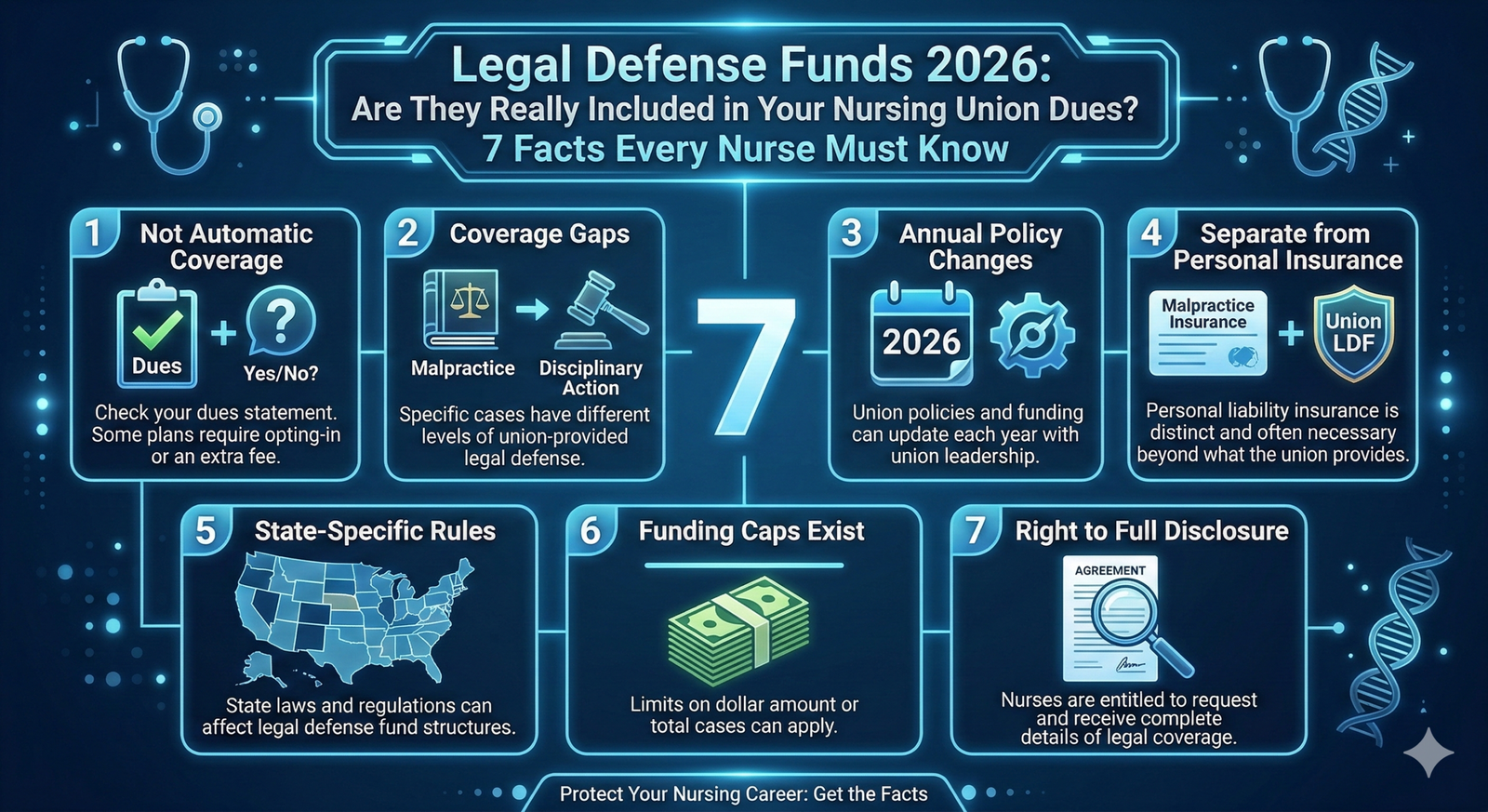 Discover Legal Defense Funds 2026: Are They Really Included in Your Nursing Union Dues? 7 Facts Every Nurse Must Know.