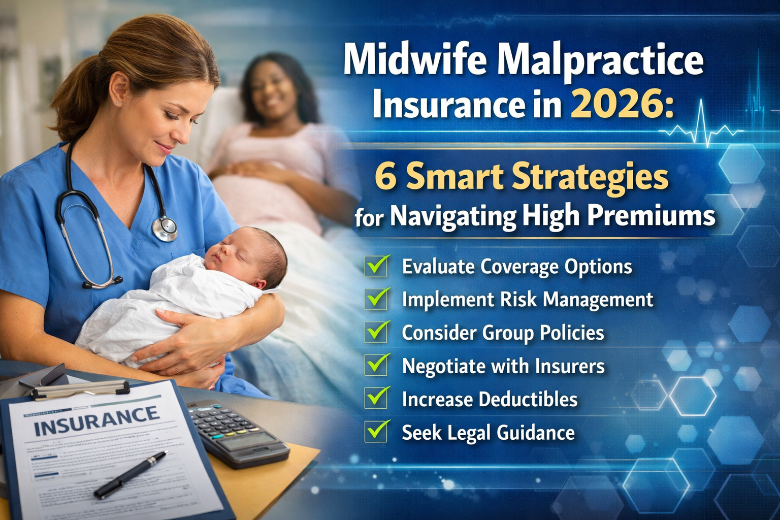 Struggling Midwife Malpractice Insurance in 2026: 6 Smart Strategies for Navigating High Premiums.