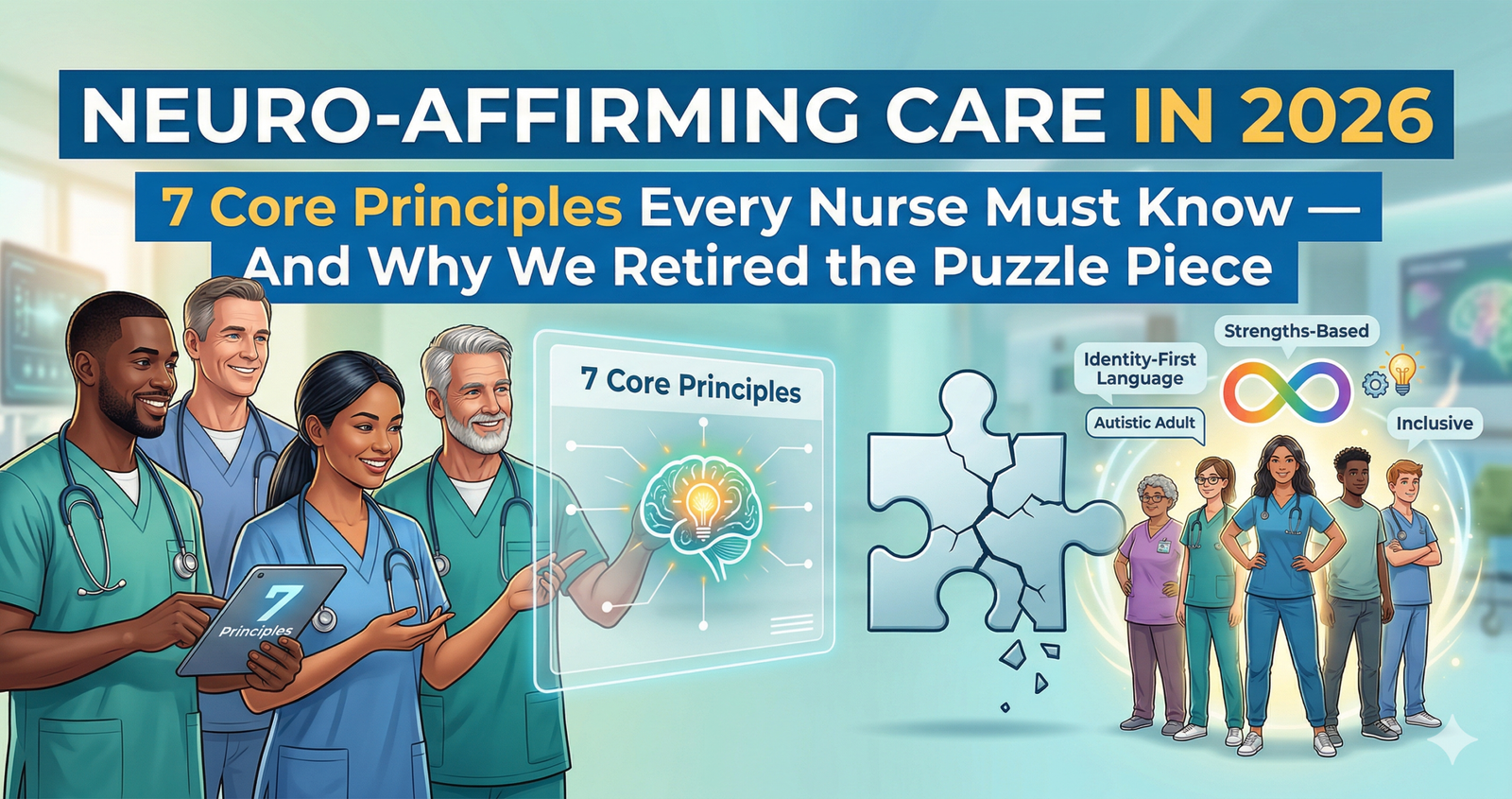 Discover Neuro-Affirming Care in 2026: 7 Core Principles Every Nurse Must Know — And Why We Retired the Puzzle Piece.
