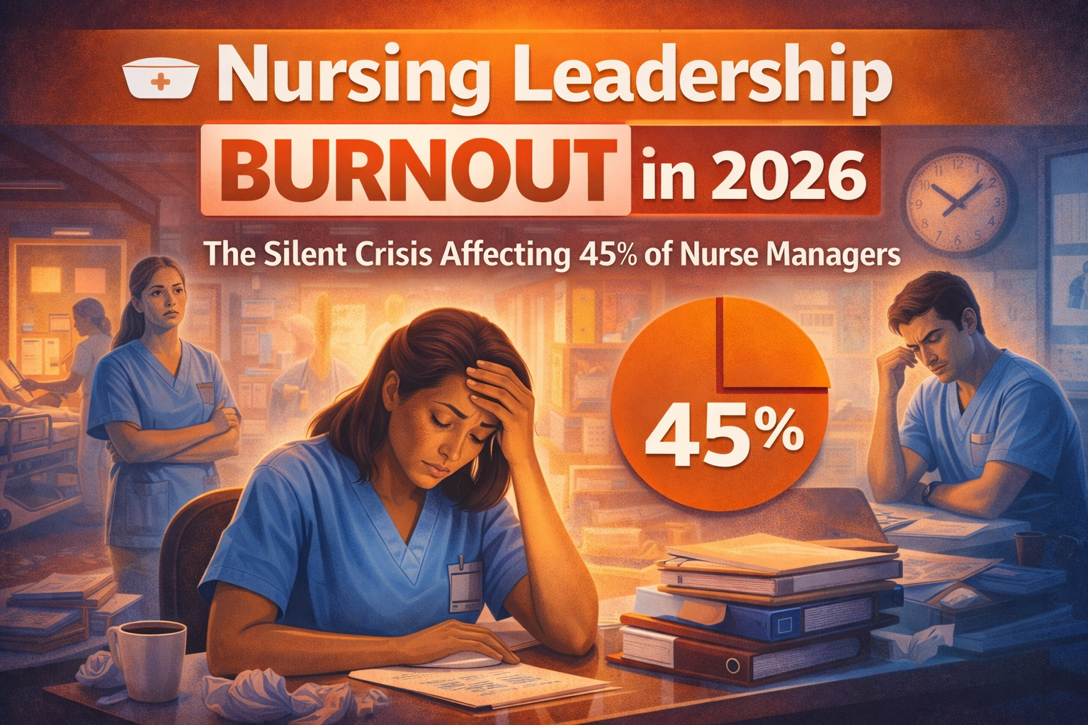 Discover Nursing Leadership Burnout in 2026: The Silent Crisis Affecting 45% of Nurse Manager.