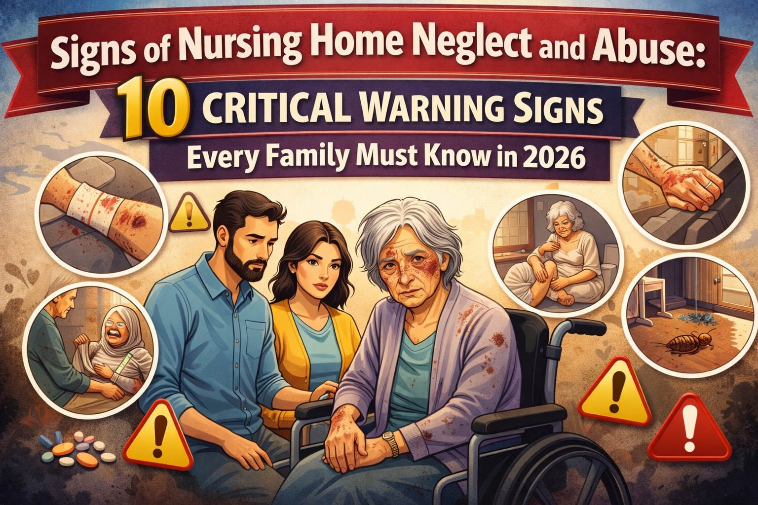 Learn Signs of Nursing Home Neglect and Abuse: 10 Critical Warning Signs Every Family Must Know in 2026.