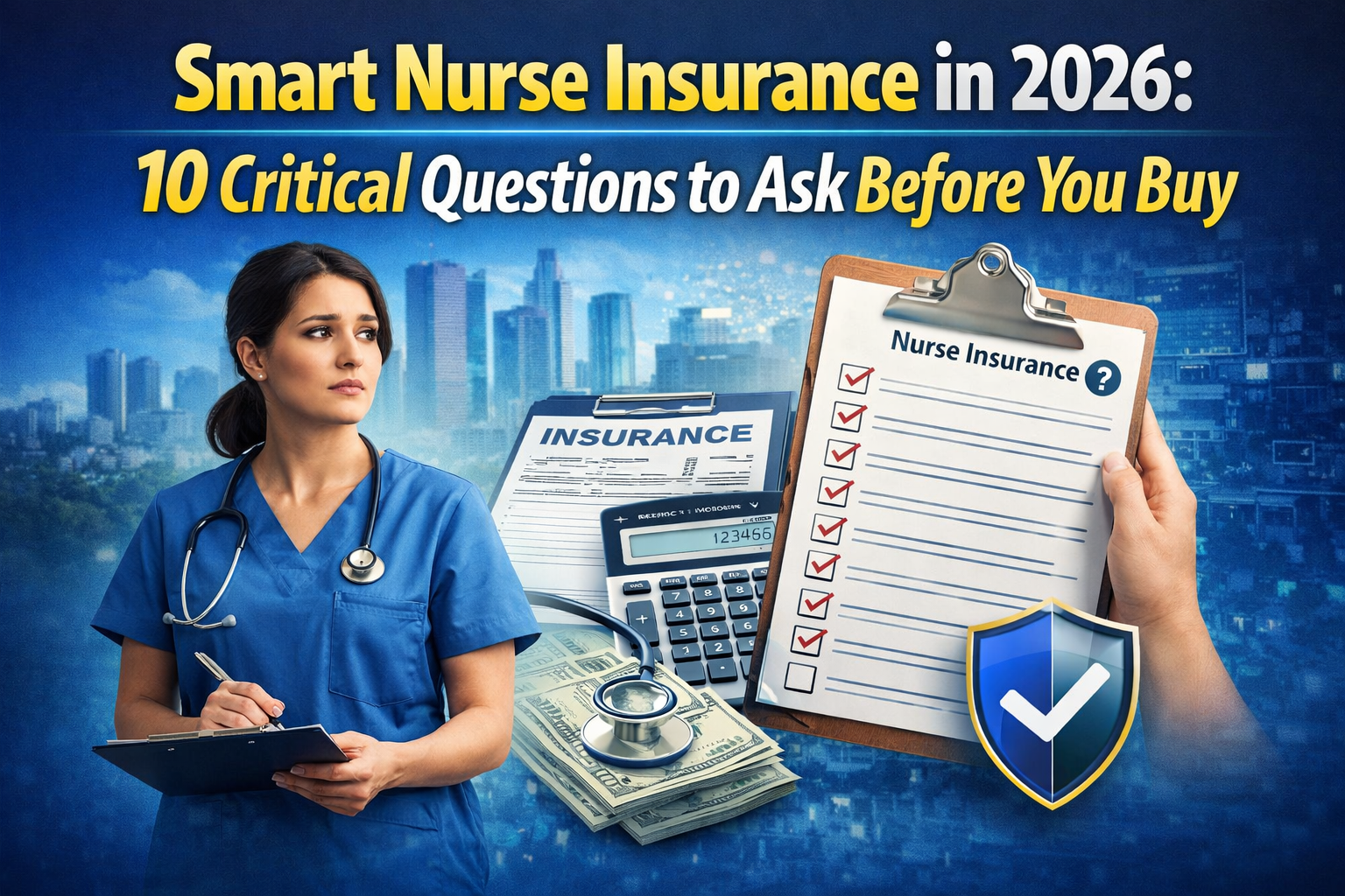 Before Smart Nurse Insurance in 2026: 10 Critical Questions to Ask Before You Buy.