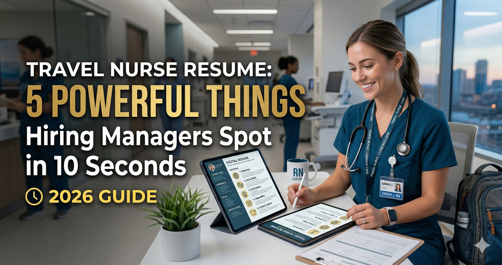 Learn Travel Nurse Resume: 5 Powerful Things Hiring Managers Spot in 10 Seconds 2026 Guide.