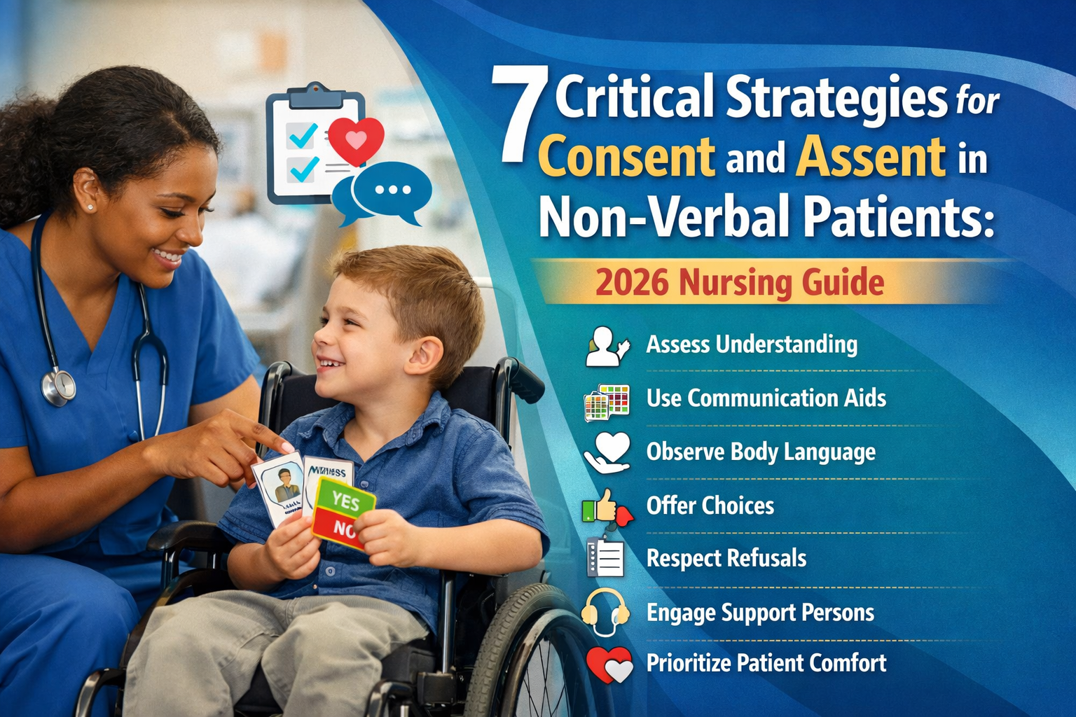 Learn 7 Critical Strategies for Consent and Assent in Non-Verbal Patients: 2026 Nursing Guide.