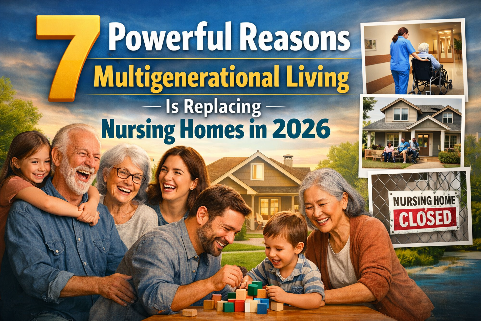 Discover 7 Powerful Reasons Multigenerational Living Is Replacing Nursing Homes in 2026.