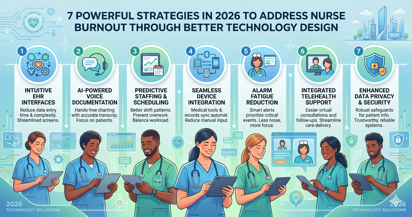 What are 7 Powerful Strategies in 2026 to Address Nurse Burnout through Better Technology Design
