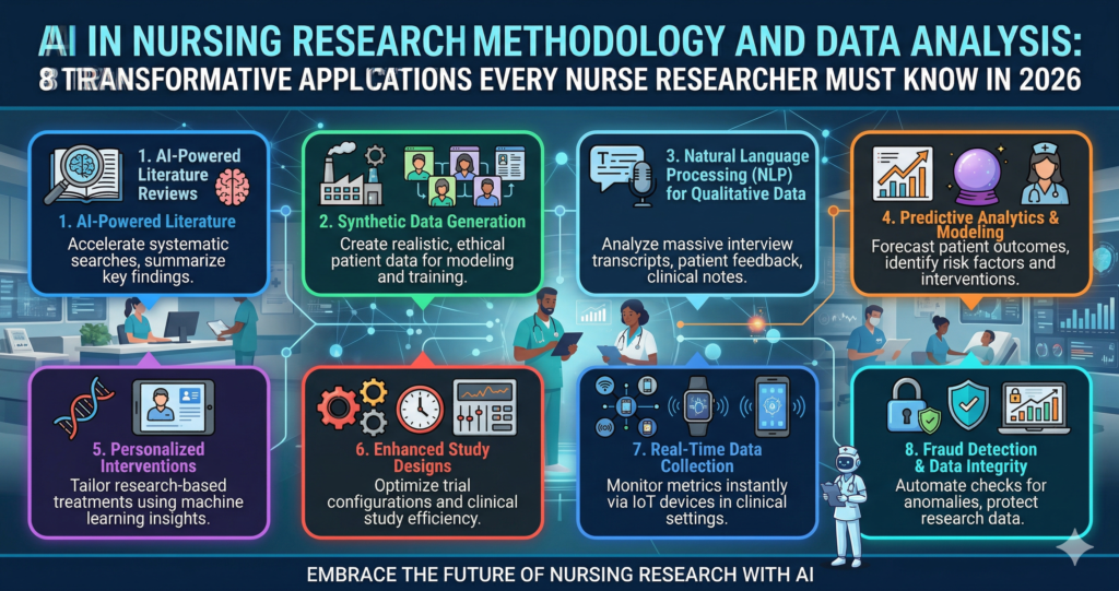 AI in Nursing Research Methodology and Data Analysis: 8 Transformative ...