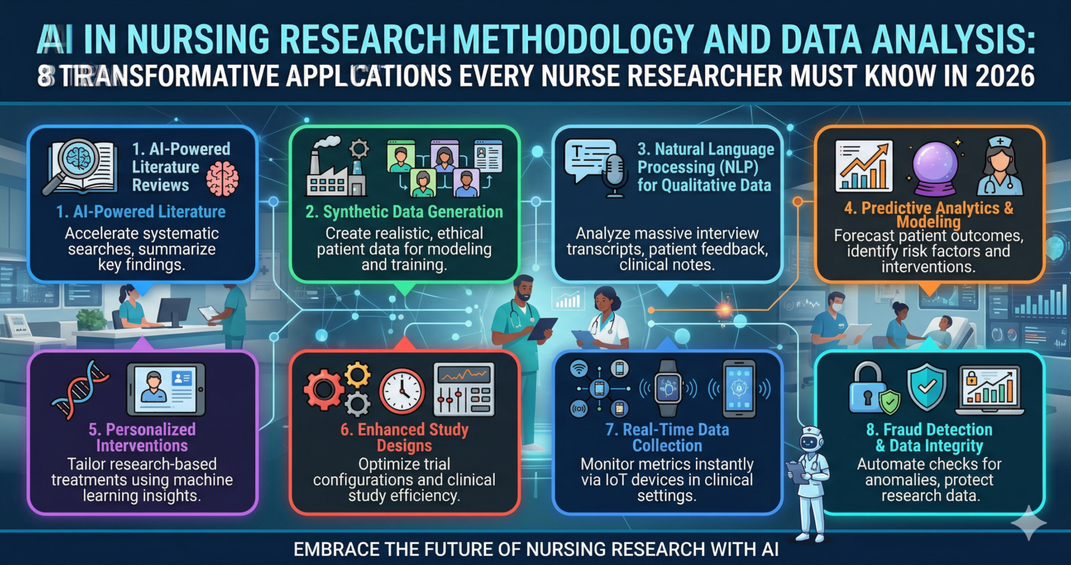 AI in Nursing Research Methodology and Data Analysis: 8 Transformative ...