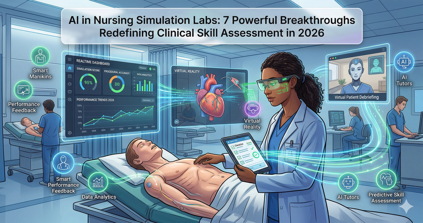 Explore AI in Nursing Simulation Labs: 7 Powerful Breakthroughs Redefining Clinical Skill Assessment in 2026.