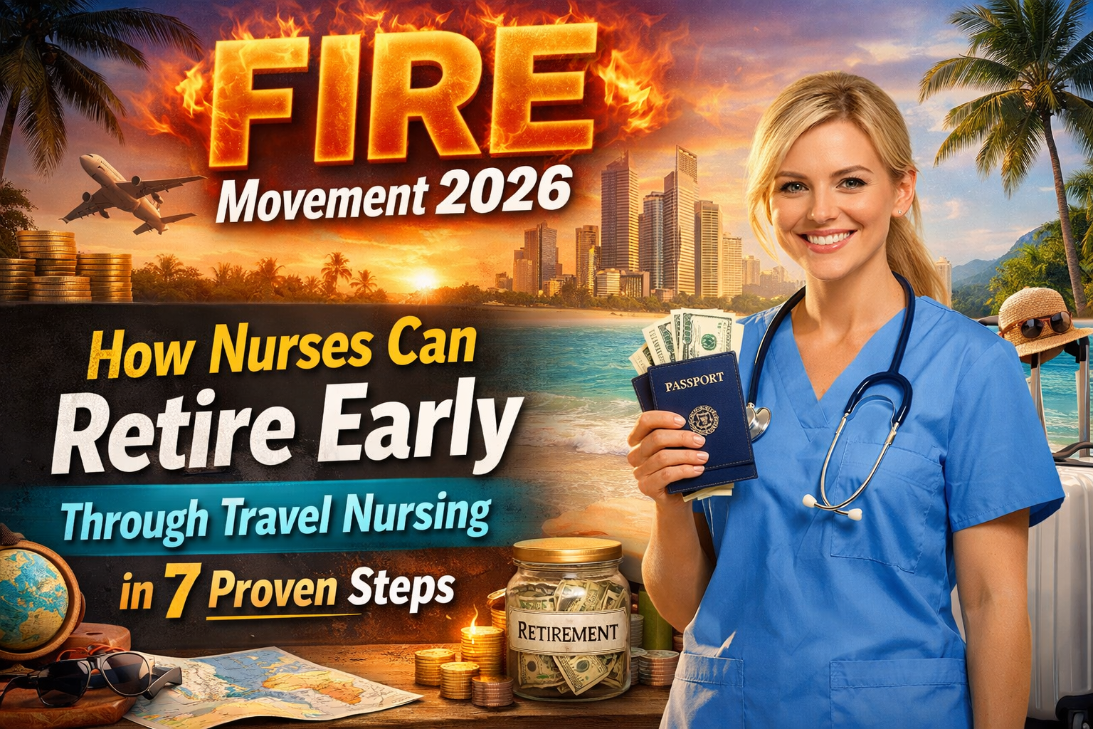 Discover FIRE Movement 2026: How Nurses Can Retire Early Through Travel Nursing in 7 Proven Steps