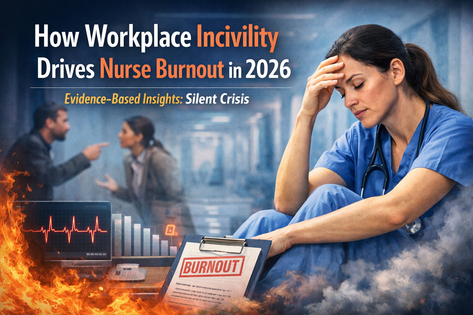 Discover Silent Crisis: How Workplace Incivility Drives Nurse Burnout in 2026 Evidence-Based Insights.