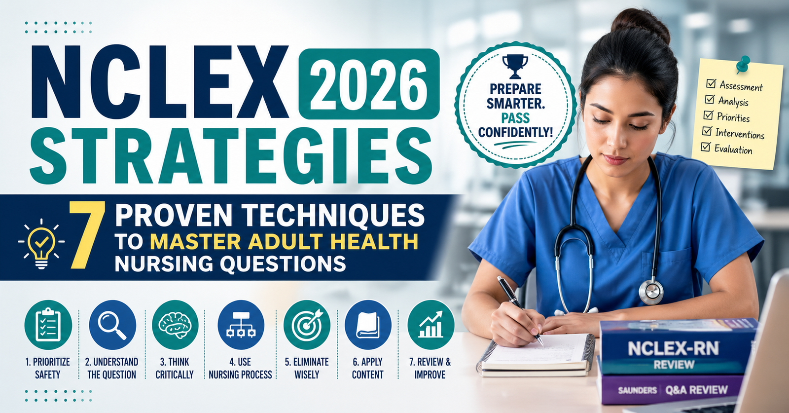 Master NCLEX Strategies 2026: 7 Proven Techniques to Master Adult Health Nursing Questions.