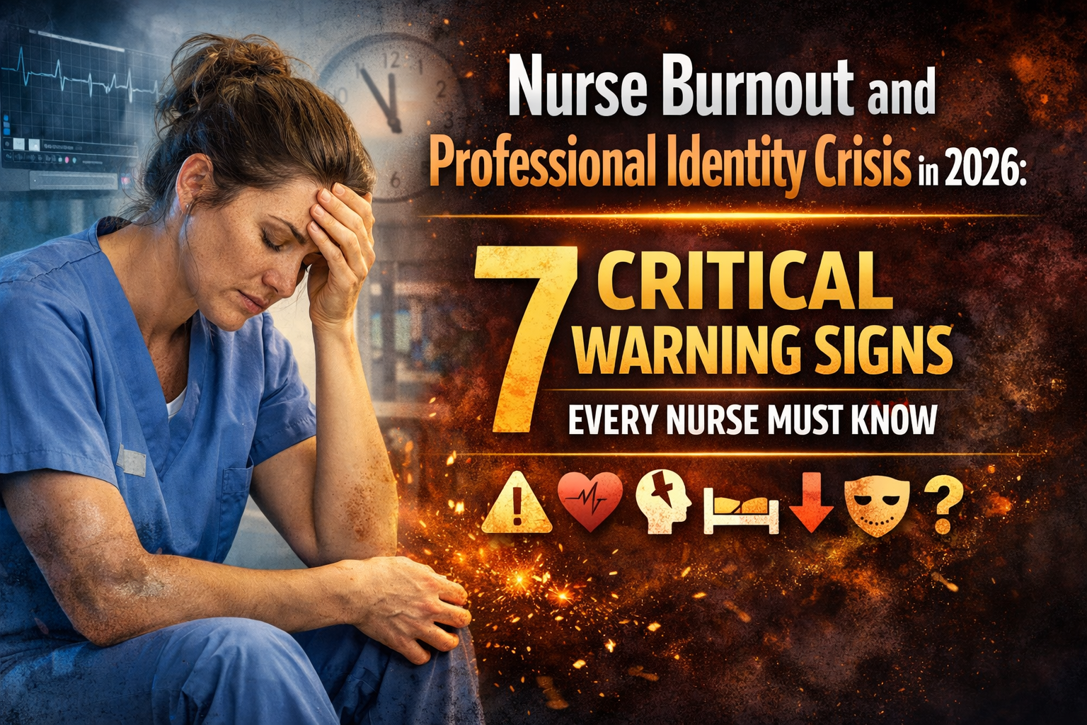 Discover Nurse Burnout and Professional Identity Crisis in 2026: 7 Critical Warning Signs Every Nurse Must Know.