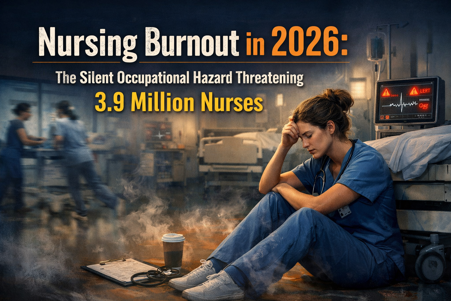 Explore Nursing Burnout in 2026: The Silent Occupational Hazard Threatening 3.9 Million Nurses.