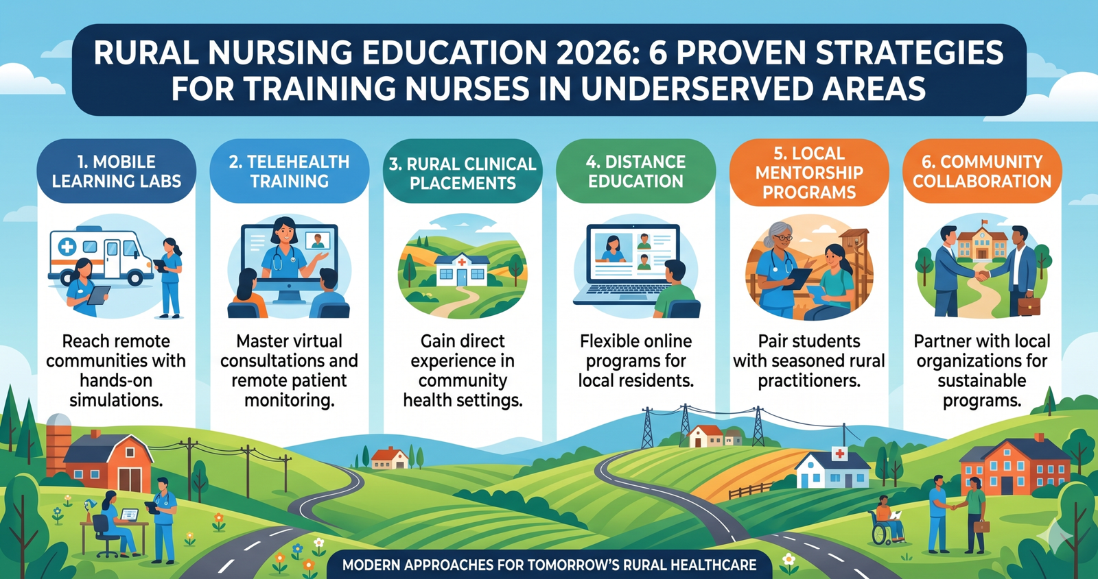 Discover Rural Nursing Education 2026: 6 Proven Strategies for Training Nurses in Underserved Areas.