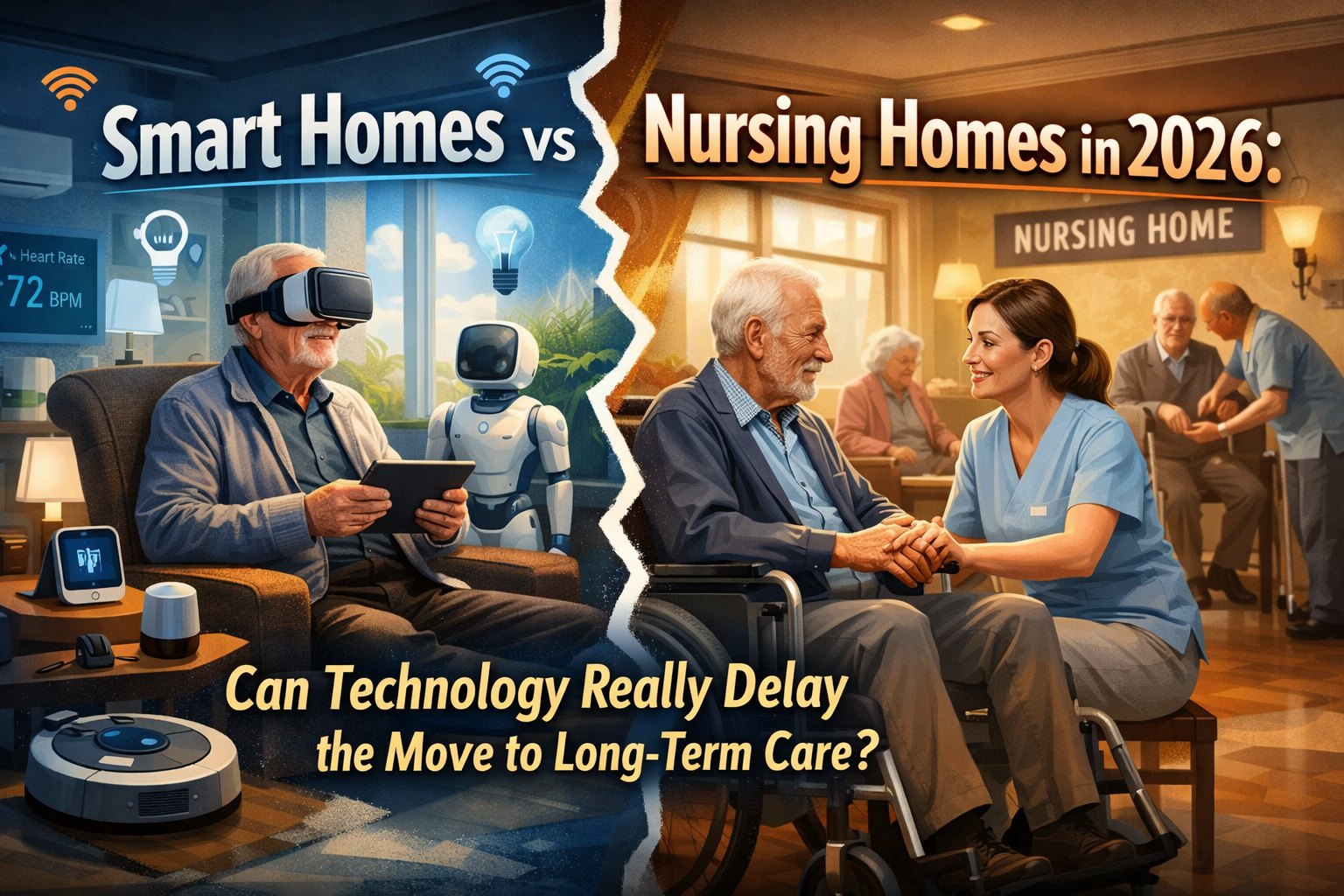Discover Smart Homes vs Nursing Homes in 2026: Can Technology Really Delay the Move to Long-Term Care?