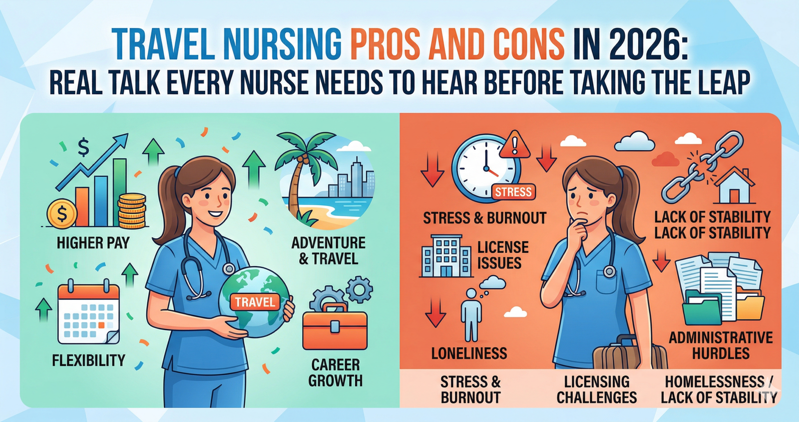 Discover Travel Nursing Pros and Cons in 2026: Real Talk Every Nurse Needs to Hear Before Taking the Leap