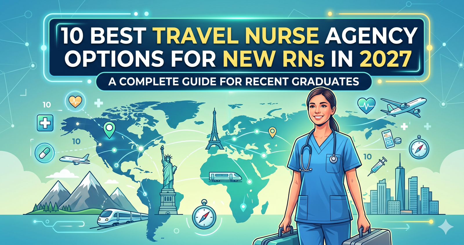 Discover the 10 Best Travel Nurse Agency Options for New RNs in 2027.