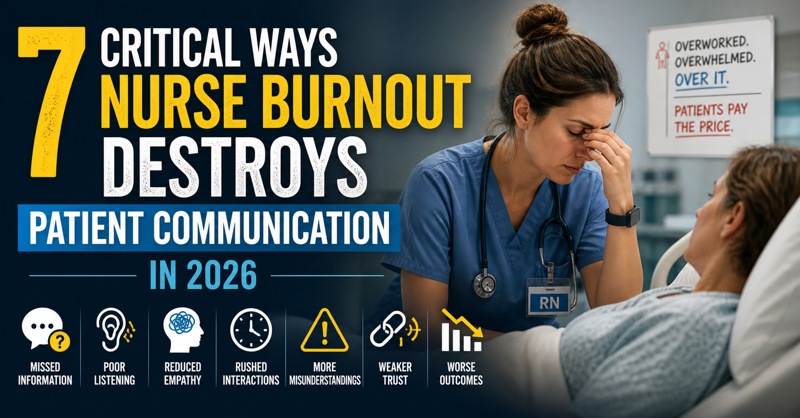 Discover 7 Critical Ways Nurse Burnout Destroys Patient Communication in 2026.